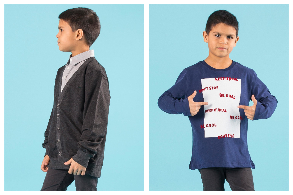bluzki i sweterki w nowej kolekcji dla chłopca na jesień