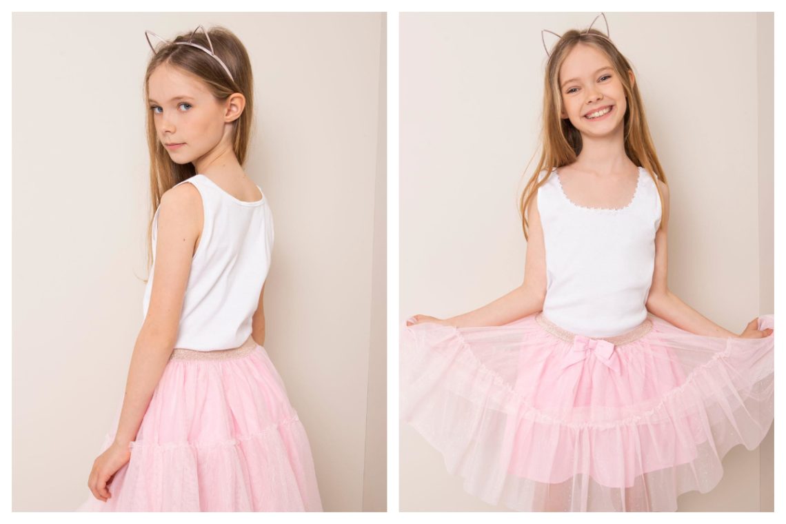 tiulowe sukienki dla dziewczynki na lato w hurcie online
